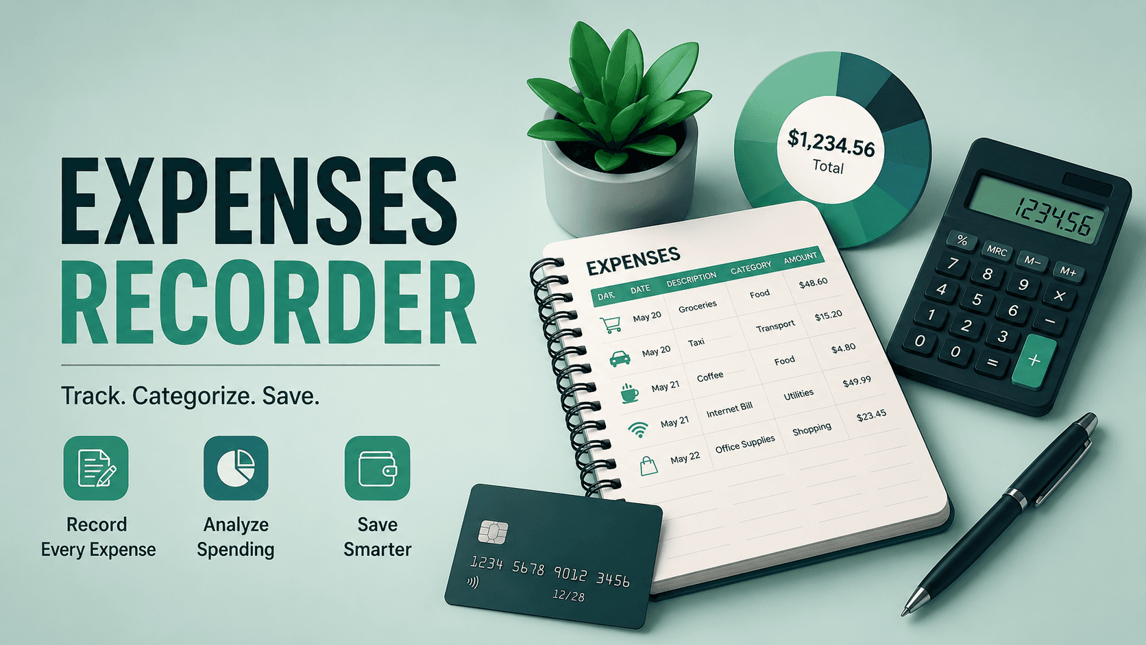 Expenses Recorder preview